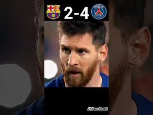 FC Barcelona vs PSG UEFA Champions League Highlights 2027 #football #shorts #messi #neymar #mbappe