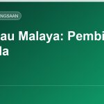 Penyokong pasukan kebangsaan Malaysia di tribun, menggambarkan pembinaan semula Harimau Malaya