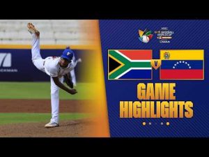 HIGHLIGHTS | South Africa vs Venezuela | WBSC U-15 Baseball World Cup