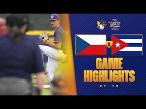 HIGHLIGHTS | Czechia vs Cuba | WBSC U-15 Baseball World Cup