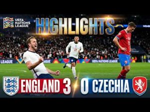 England 3 – 0 Czechia || Uefa Nations League HIGHLIGHTS || 6/10/2026