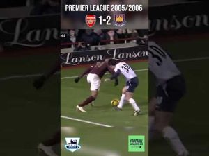 When West Ham stunned Arsenal 🛠️ Arsenal vs West Ham United (2005/2006 Premier League)