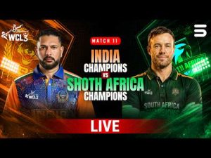 LIVE | India Champions vs South Africa Champions | Match 11 | WCL 2026 | M9O1T
