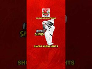 Arjuna Ranatunga Attacking Shots / 1st Match CRICKET WORLD CUP 1987 Short Highlights #cricketshorts