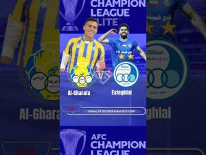 Al-Gharafa vs Esteghlal liga Champions Asia Elit #highlights