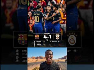 FC Barcelona 4-1 Galatasaray: Complete UEFA Champions League Highlights!